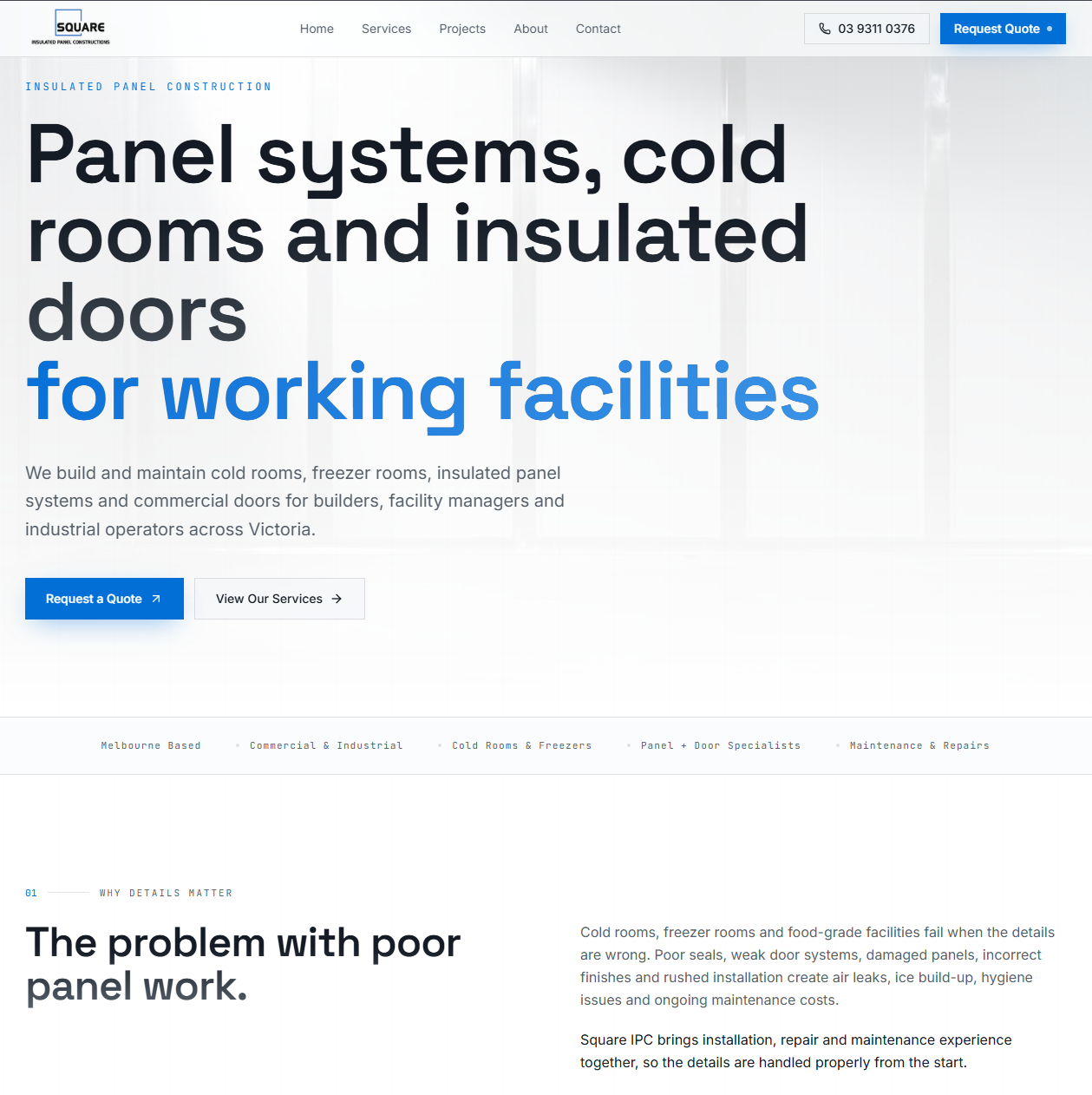 Square IPC website